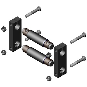 Spring Eye Shackle Kit SK75-10000 - Atro
