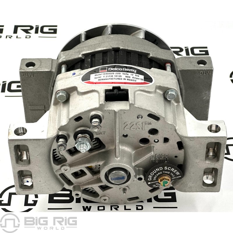 Alternator - 22SI 130amps Pad Mount 12V 10459320RMAN - Delco Remy