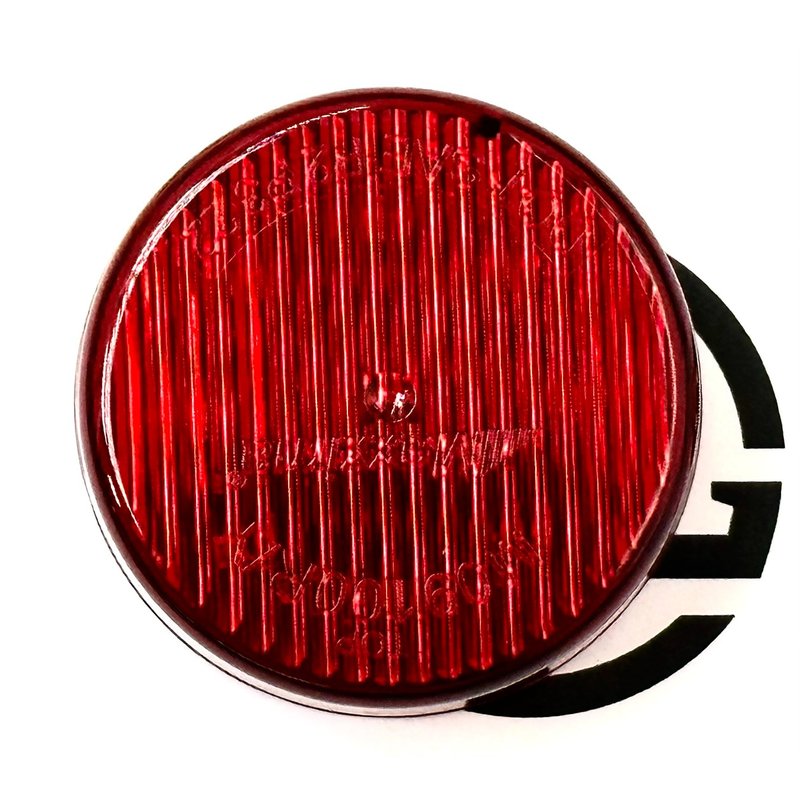 Clearance Marker Light 2 In. Round, Red M09100R - Maxxima
