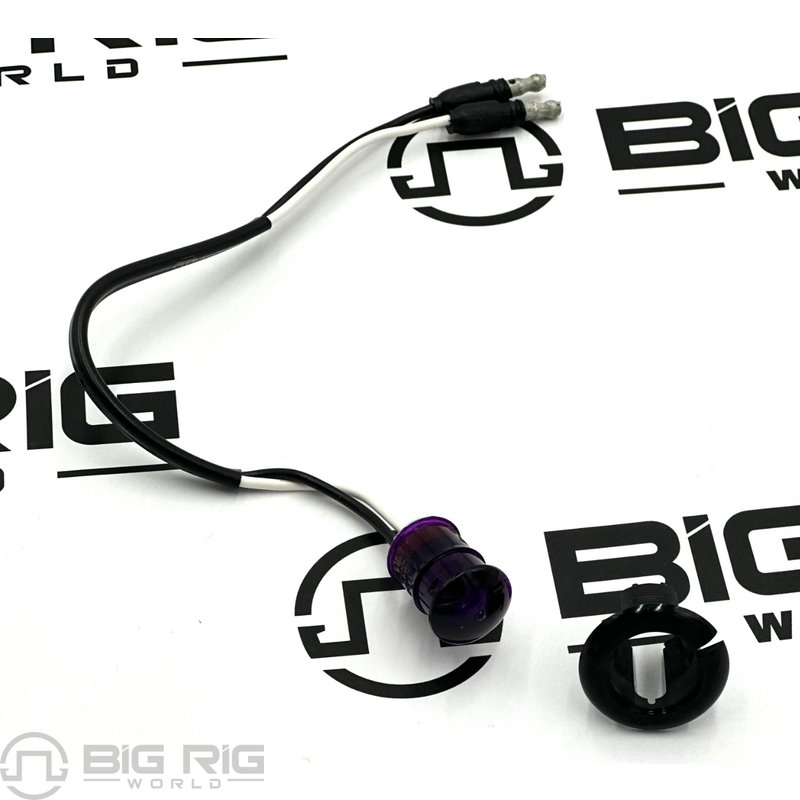 LED 33 Series Aux. Flange Mount Kit, Purple 33066PR - Truck Lite