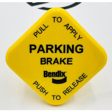 Yellow Parking Brake Knob 298818N - Bendix