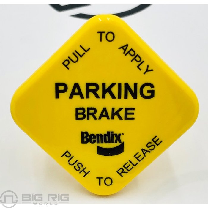 Yellow Parking Brake Knob 298818N - Bendix