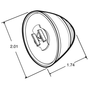 LED 30 Series Beehive Lamp 30276R - Truck Lite