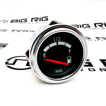 Gauge - Fuel Level, Ama, Chrome Bezel A22-39581-000 - Freightliner