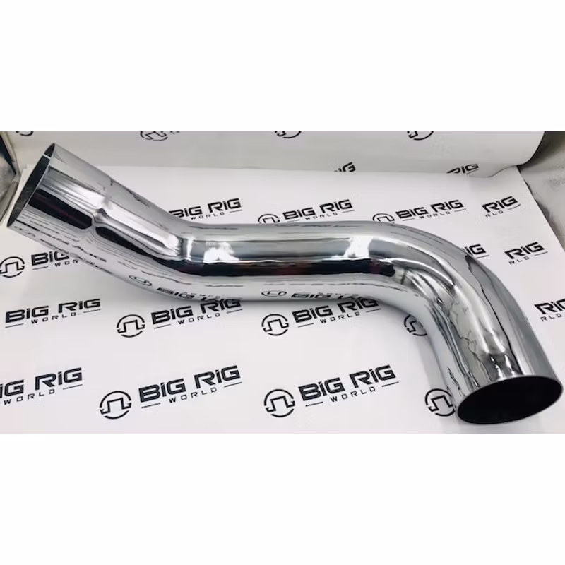 Exhaust Pipe M Bend 5 In. Chrome Steel Right Hand OD/ID EP50EL45208C - TRP