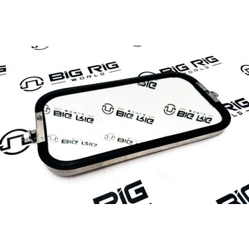 6 in x 10 in Rib Back Mirror SS 20901 - Cham-cal Engineering