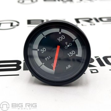 Gauge - Air Pressure, Primary, Door, Instrument Cluster Unit 2, PSI, Black 22-53810-000 - Freightliner