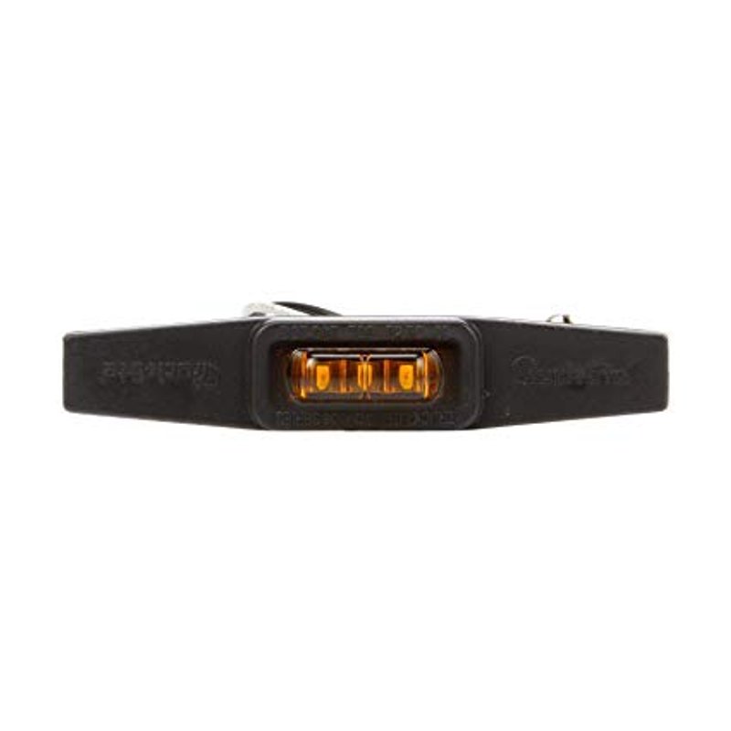 LED 36 Series Flex Lamp, Winged, Rear Exit Wire, Yellow 36110Y - Truck Lite