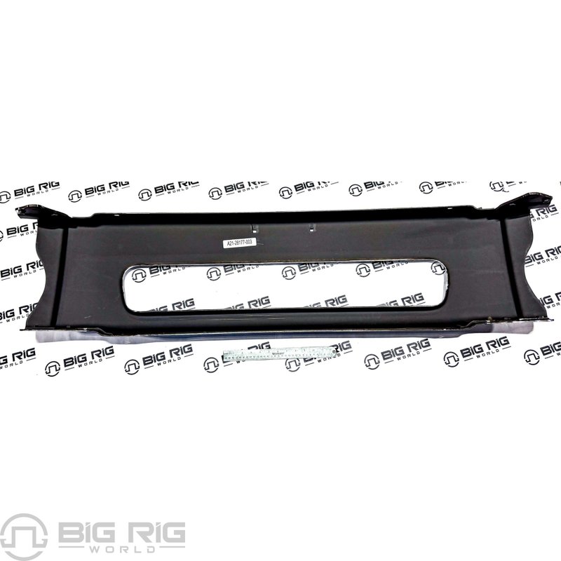 Bumper Assembly - Center, Chrome, License Plate A21-28177-003 - Freightliner