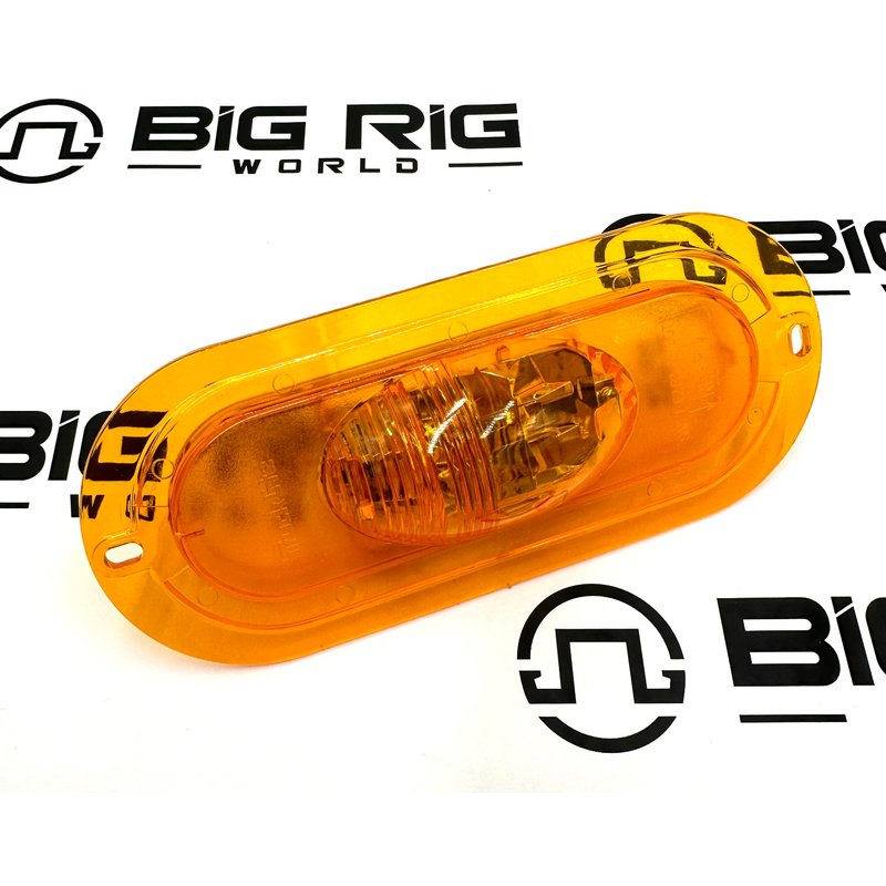 LED 60 Series Side Turn, Integral Flange Mount, Fit N Forget 60420Y - Truck Lite