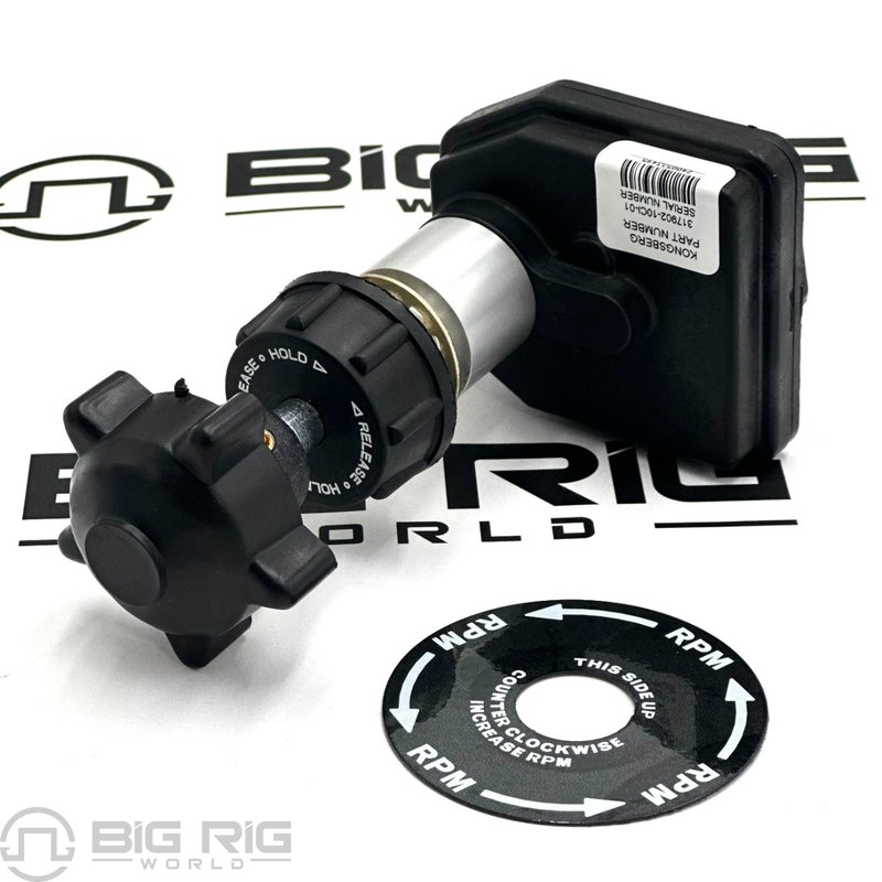 Control - Hand Throttle Multiturn MH2000 317902-10C1-01 - Kongsberg Automotive