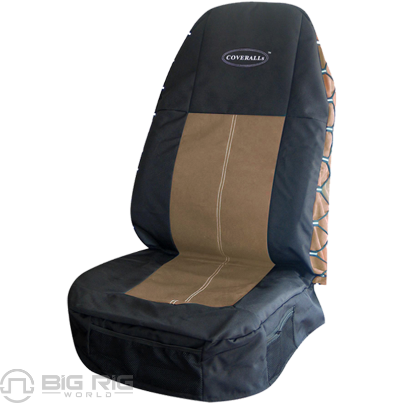 Black & Mocha Highback Seat Cover 181704XN1163 - Seats Inc.