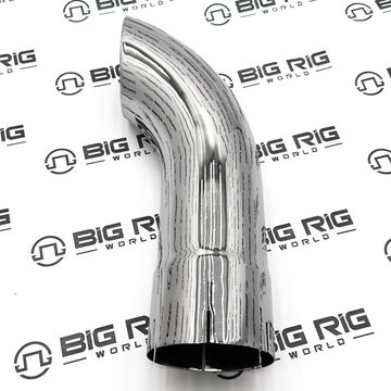 Exhaust Stack - Steel - West Coast Curved, ID 5 In x 18 In. EP50CS118C - TRP