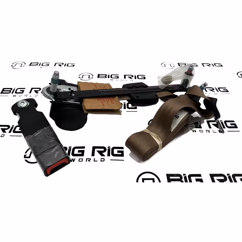 Seat Belt Kit without Sensor in Tan Mounted S84-1087-02652 - Paccar