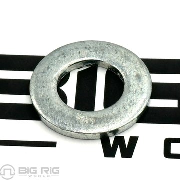 Washer - 0.69 X 1.31 X 0.177 in, Yellow Zinc, Steel, Hardened 23-09114-000 - Freightliner