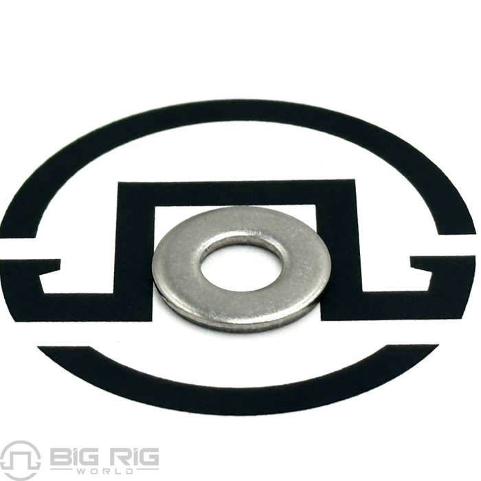 Washer - Flat, Stainless Steel, 0.25 In, 0.625 In OD 23-10900-025 - Freightliner