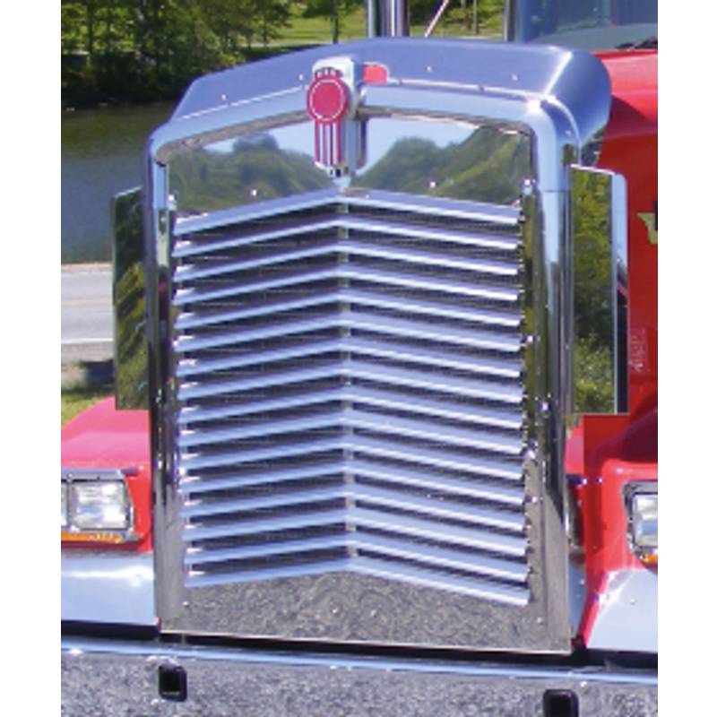 Kenworth Angled Louvered Grille TK-1003 - Trux Accessories