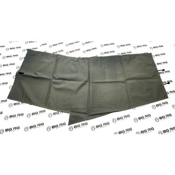 Curtains - Cab Med Gray U73-1037-1U671R - Kenworth