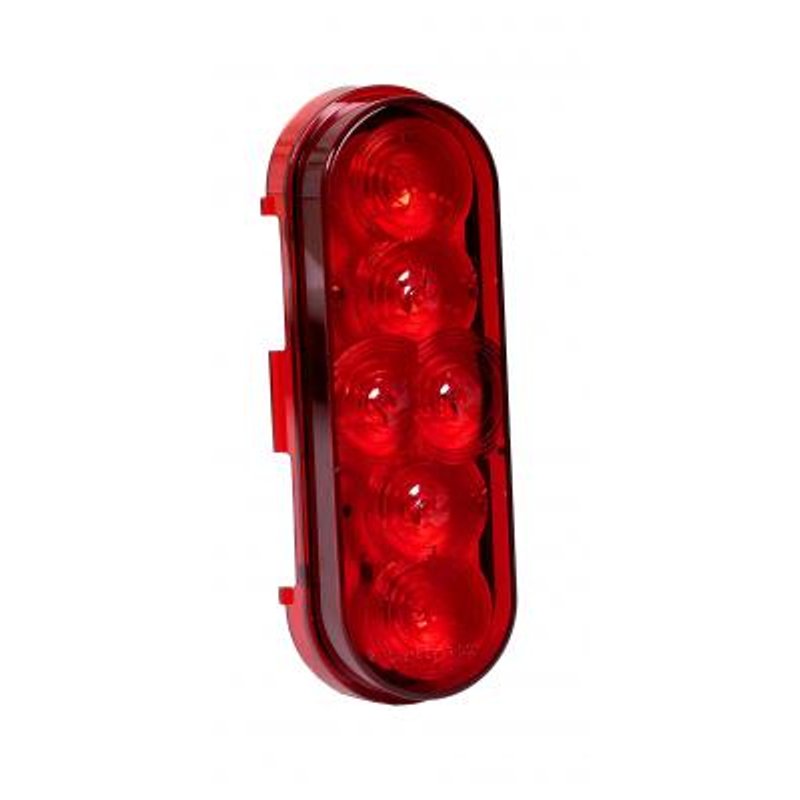 6 LED Oval Stop/Tail/Turn Light M63346R - Maxxima