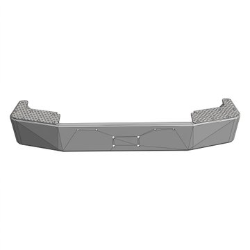 Bumper - Assembly, SBFA PNG PB N71-6141-430200 - Peterbilt