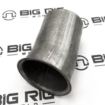 Exhaust Pipe - 12 Degree 4 in. Steel Aluminized Flange / OD M66-1210 - Kenworth