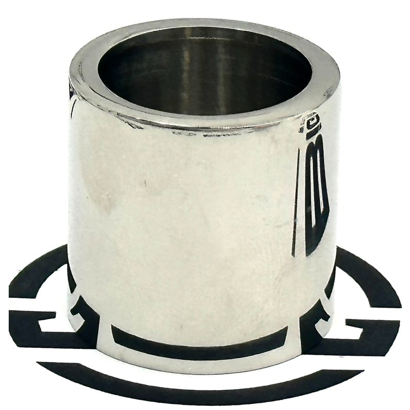 Stainless Steel Light Cap - Fine Thread B-1100 - Bores Manufacturing