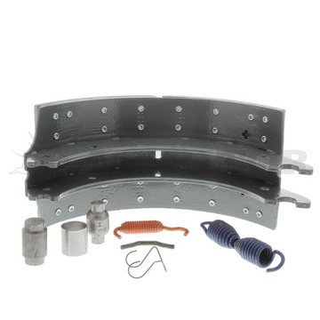 Relined Brake Shoe Kit - 16 1/2 In. x 7 In. Rockwell XK2124707QPKRMAN - Meritor