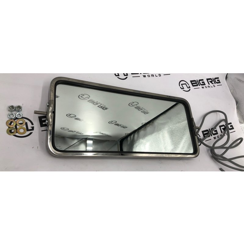 Heated West Coast Mirror, Stainless Steel, 7 x 16 In. 20311 - Cham-cal Engineering