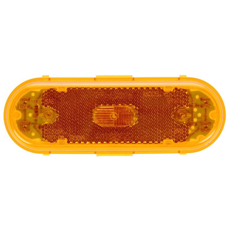 60 Series Yellow Oval LED Rear Turn Signal Light - Kit 60180Y - Truck Lite