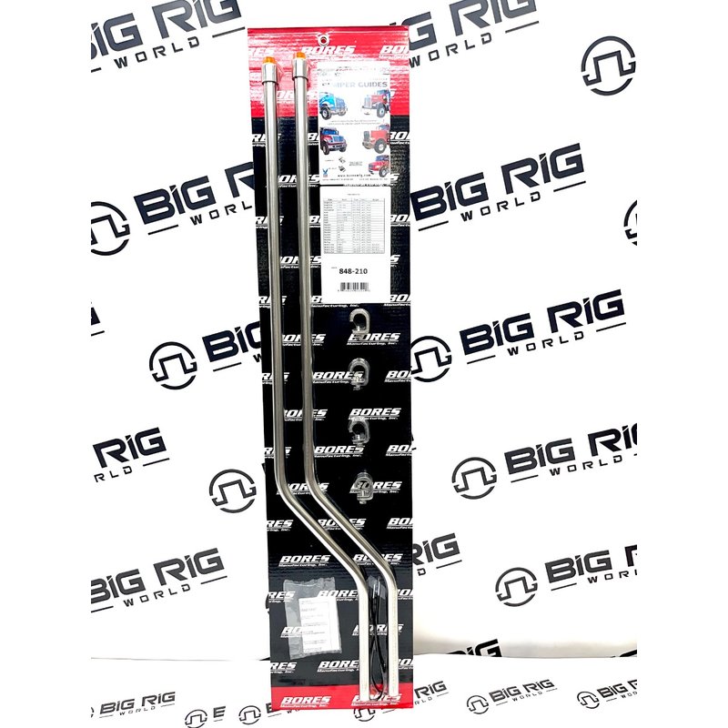 Freightliner/Mack/Peterbilt/Sterling/Western Star Bumper Guides 848-210 - Bores Manufacturing