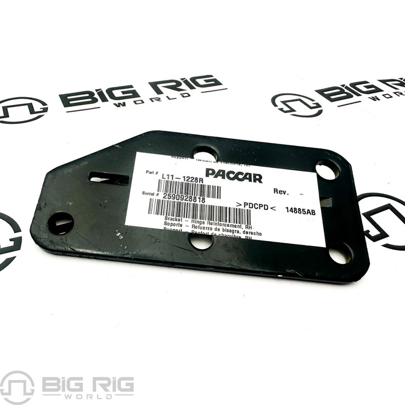 Bracket-Hinge Reinforcement L11-1228R - Paccar