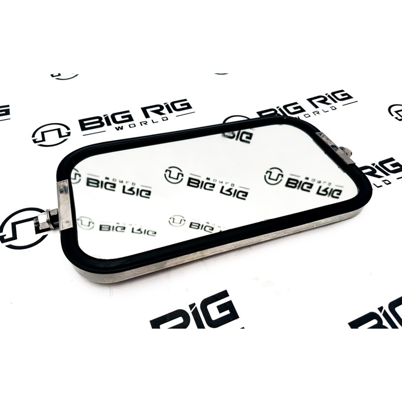 6 in x 10 in Rib Back Mirror SS 20901 - Cham-cal Engineering