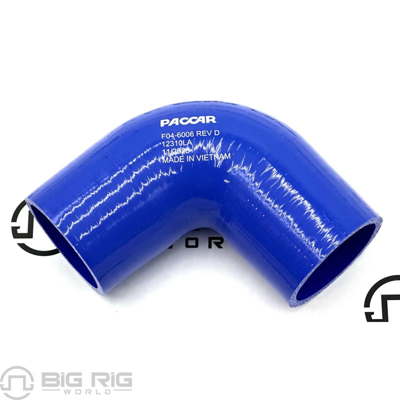 Rubber, Silicone Radiator Hose 90 Deg F04-6006 - Paccar