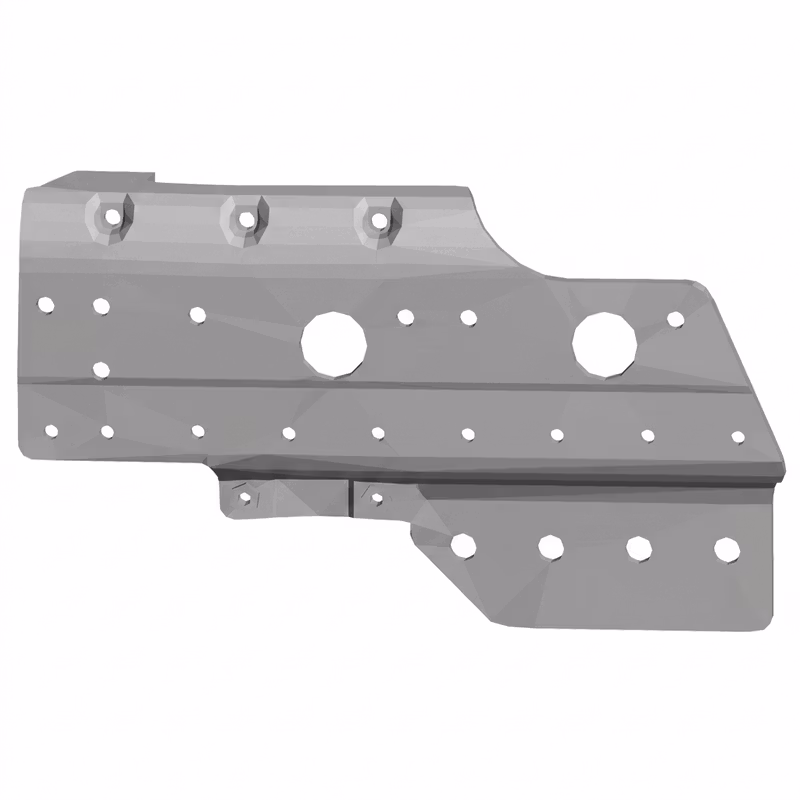 Gusset - Corner Hood 13-04464M001L - Peterbilt