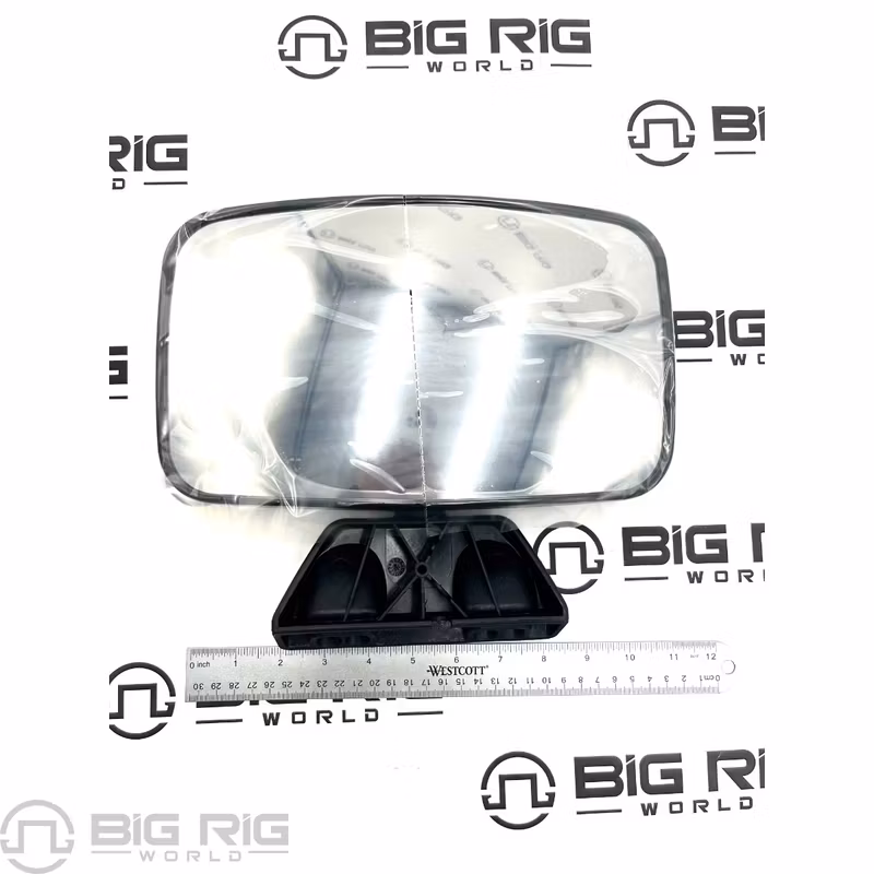 Lookdown Mirror without Gasket in Black R59-6089-101 - Paccar