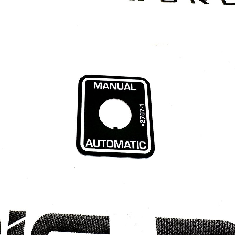 Engine Fan Nameplate K281-2787-1 - Paccar