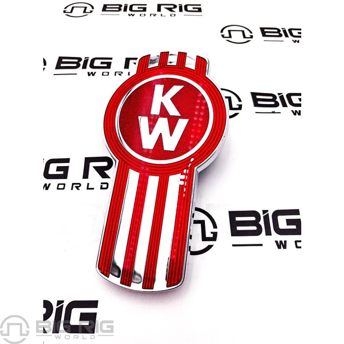 Kenworth Chrome Plated Hood Emblem L53-1002-10 - Kenworth