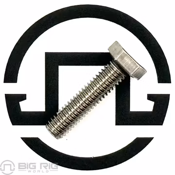 Polished SS Hex Bolt - M6-1.00 X 25 HWC04480 - M&M Fastener