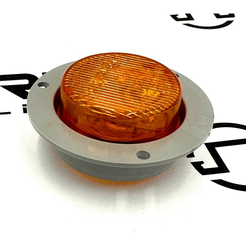 LED 30 Series Omni Volt Clearance/Marker Lamp, Gray Flange 30251Y - Truck Lite