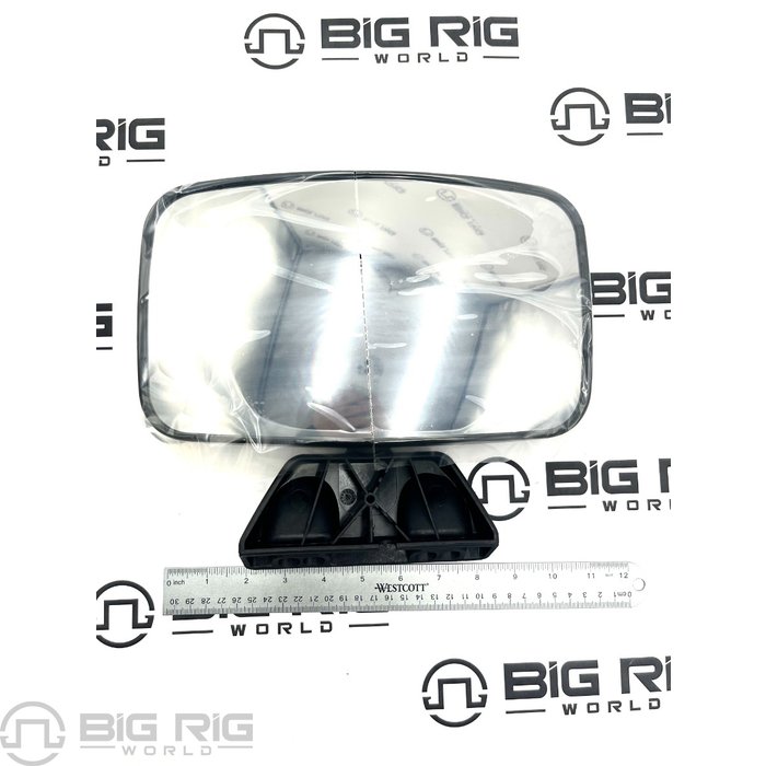 Lookdown Mirror without Gasket in Black R59-6089-101 - Paccar