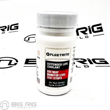 Final Charge Oat/Noat Inhibitor Level Test Strips 25 Stips Per Bottle FLTELCTS - Fleetrite