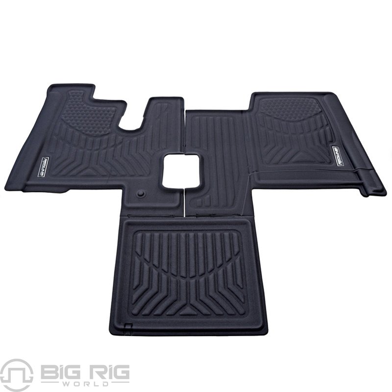 Floor Mat - Kenworth T440, T470, T600, T660, T800, W900 - 3 Piece Set - Manual Transmission 55658 - Redline Floormats