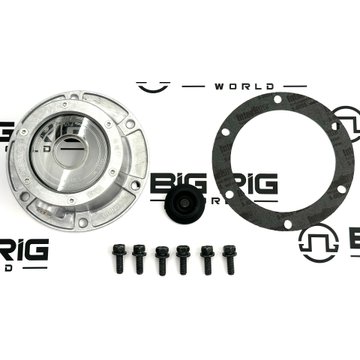 Aluminum Trailer Hubcap 1843CHR - SKF