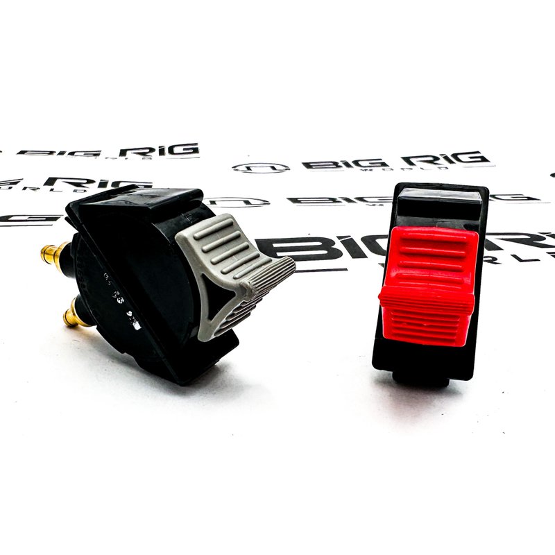 Kit - Dual Air Valve Red/Gray & Decals 230914-01 - National Seating