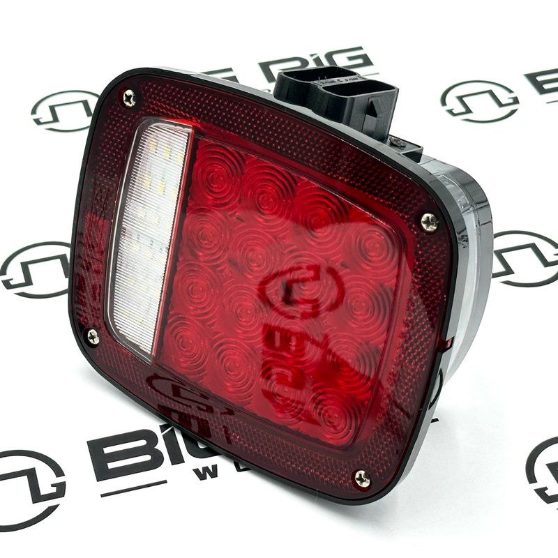 LED - 3 Stud 13 LED LH W/BU/LIC W/PB 5WCO LL013015PBLH - TRP