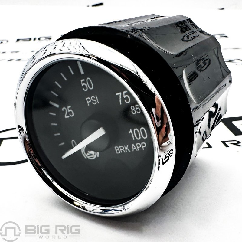 Air Brake Application Pressure Gauge Q43-6066-133CK - Peterbilt