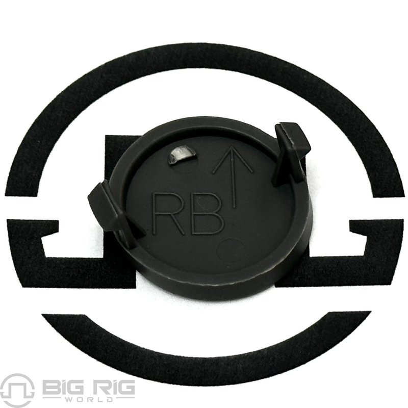 Plug - Door Pull, Rear, Dark Slate, LH S67-1011-1 - Kenworth