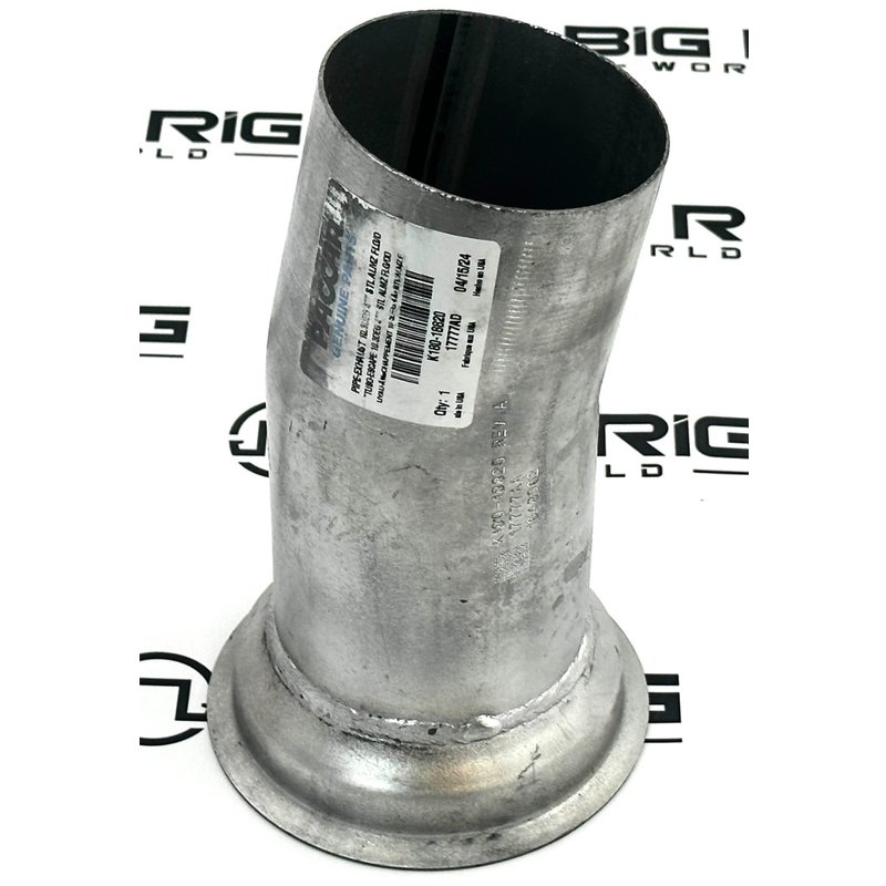 Pipe - Exhaust 10.3 Deg. 4 In. SLT ALMZ FLG/OD K180-18820 - Kenworth