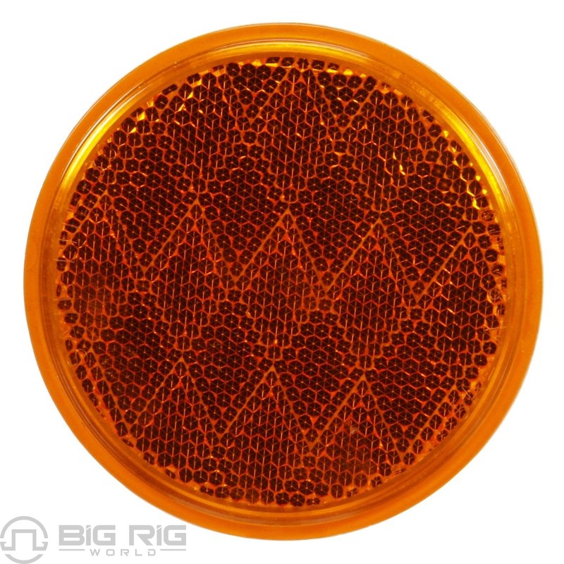 Stick-On 3-3/16-inch Round Reflector 47A - Truck Lite
