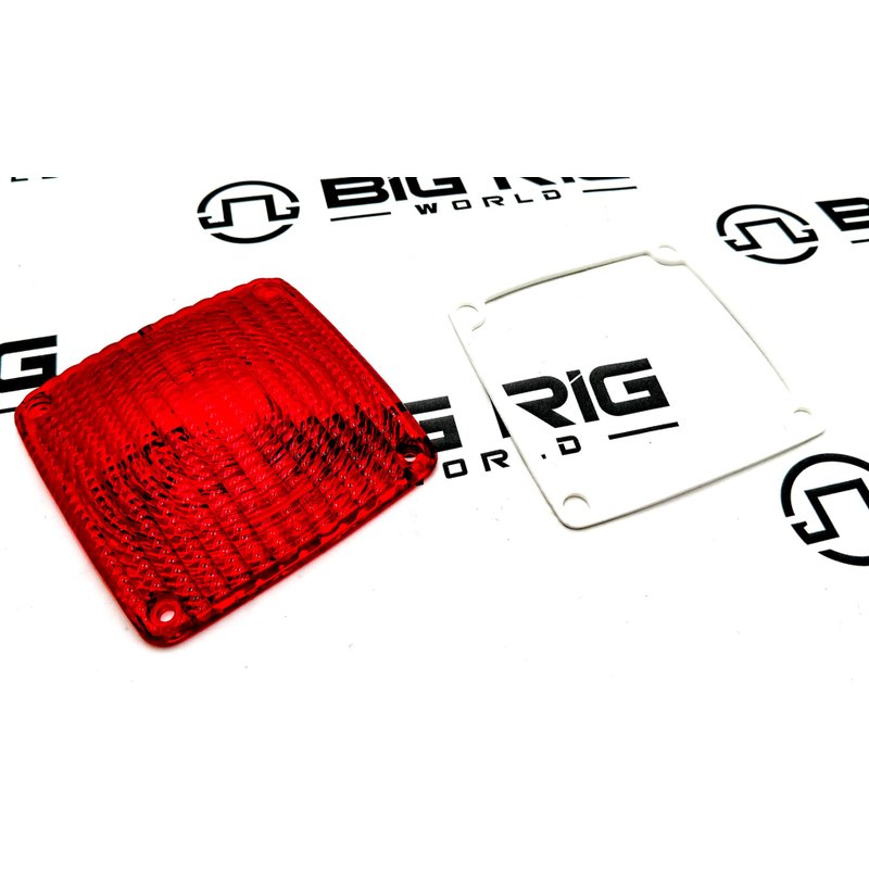 Red Lens And Gasket For 4842 9079 - Truck Lite